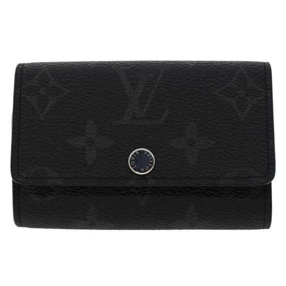 LOUIS VUITTON Monogram Eclipse Multicles6 Key Case M82603 LV Auth 45696A - Picture 13 of 16